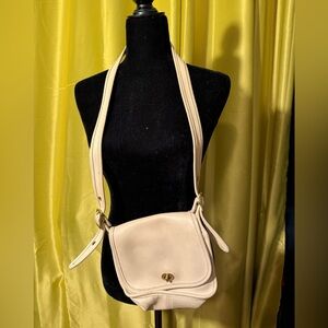 Vintage COACH LEGACY Small Flap Crossbody 9965 Bone